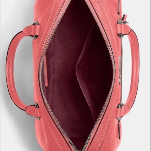 Coach Pink Lemonade Rowan Satchel - Picture 2 of 8